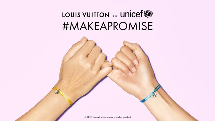Louis Vuitton gaat weer bijzondere samenwerking aan met Unicef