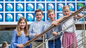 Belgische koningskinderen weer naar school 