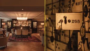 De Vault Bar in Amsterdam bevindt zich in een voormalige bankkluis