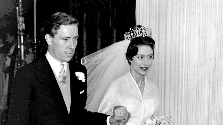 Huwelijk prinses Margaret en Antony Armstrong-Jones