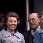 Prinses Beatrix met haar ouders