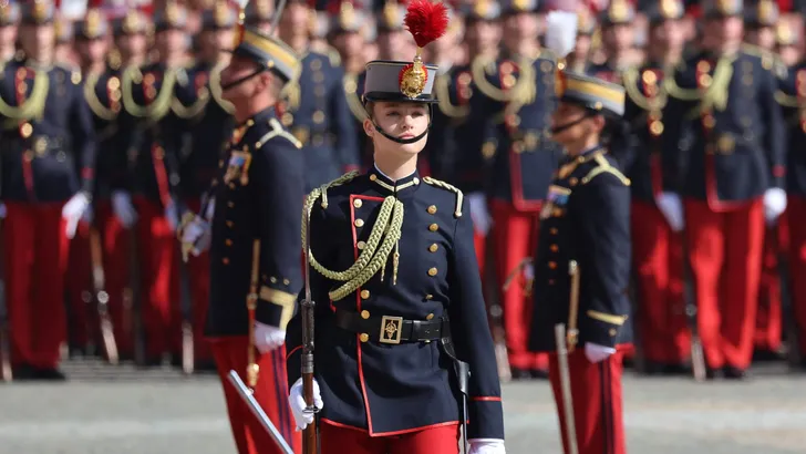 Princess Leonor At The Swearing In At General Military Academy - Zaragoza