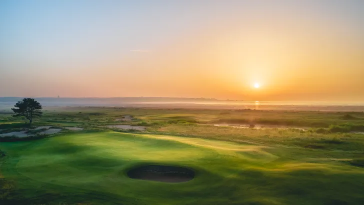 Golf aan het eind van de tunnel