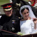 Prince Harry and Meghan Markle wedding - carriage ride