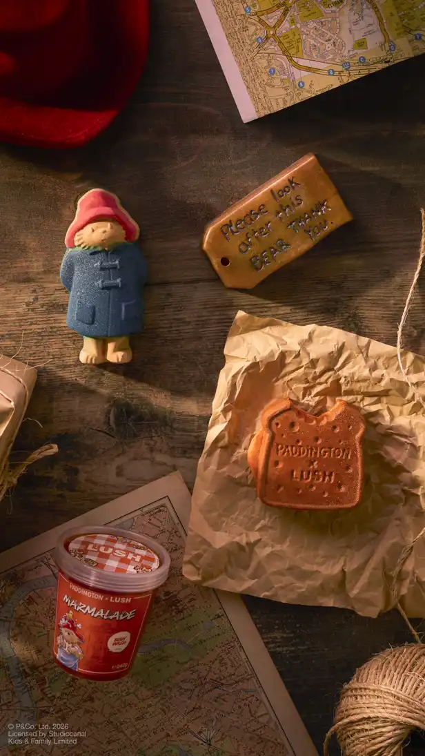 De Paddington-collectie van Lush