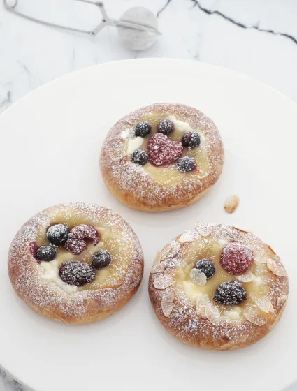 Broodjes lemon curd