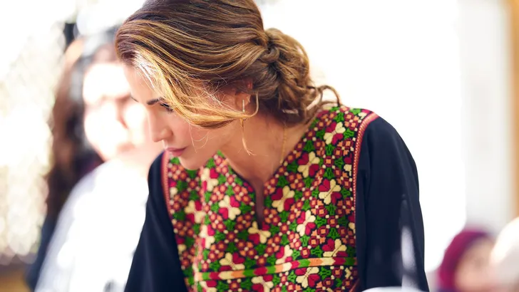 Koningin Rania van Jordanië rouwt om haar vader