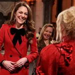 De bijzondere betekenis achter Kate's kerstaccessoire – foto van prinses Kate bij Together at Christmas 2024.