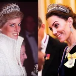 Diana en Kate met de Lover's Knot Tiara