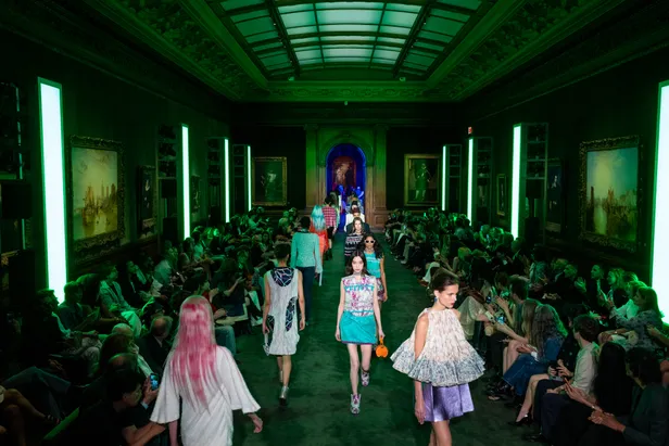 Tiffany Blue: Louis Vuitton Cruise 2027.