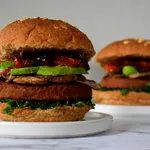 Vegan supreme burger