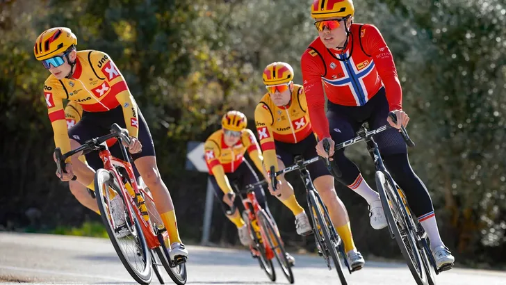 Wintertraining team Jumbo - Visma in Alicante 2023