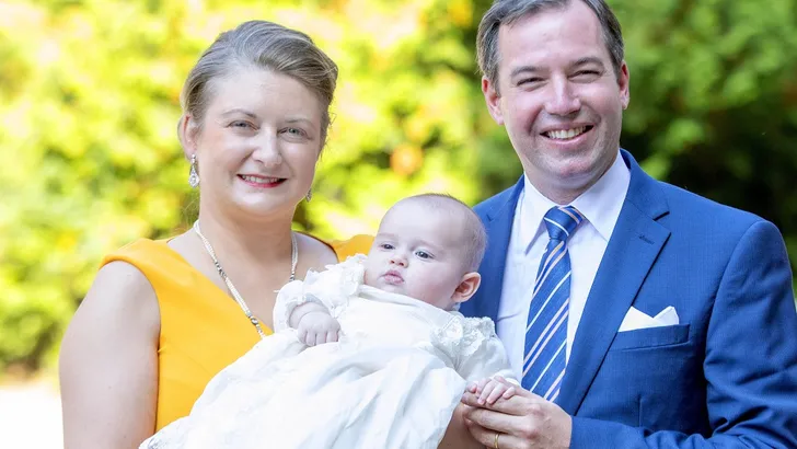 Babyprinsje Charles gedoopt in Luxemburg
