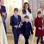 Royals Attend Together At Christmas Carol Service