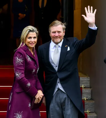 Willem-Alexander en Máxima ontvangen internationale gasten in Amsterdam