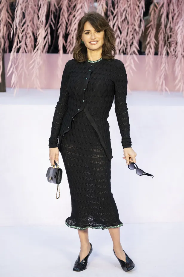 Penélope Cruz bij de Chanel Haute Couture Week Spring/Summer 2026-show