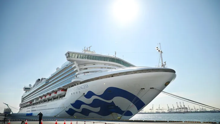 Aantal coronabesmettingen cruiseschip stijgt naar 130
