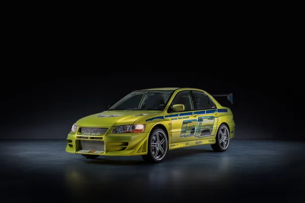 Paul Walker's Lancer Evo