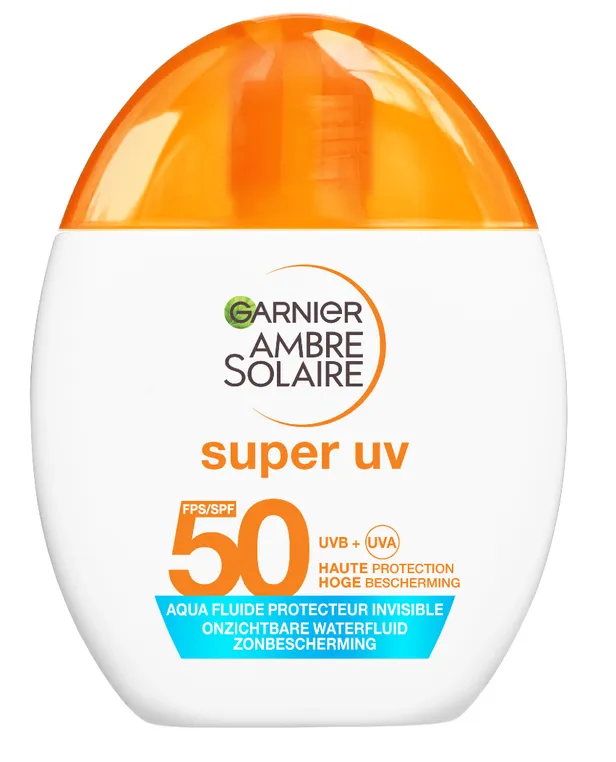 Ambre Solaire Super UV Onzichtbare Waterfluid Zonbescherming Garnier 40 ml | €23,99 