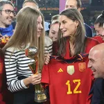 Queen Letizia and Princess Sofia attends Fifa Women's World Cup 2023 Final