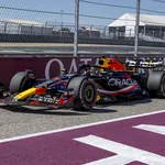 Een speciale livery voor de F1 grand prix van de Verenigde Staten