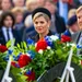 Vrijheid koningin Maxima en koning Willem-Alexander bij kransen tijdens Dodenherdenking
