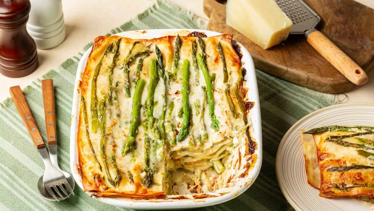 Lasagne groene asperges