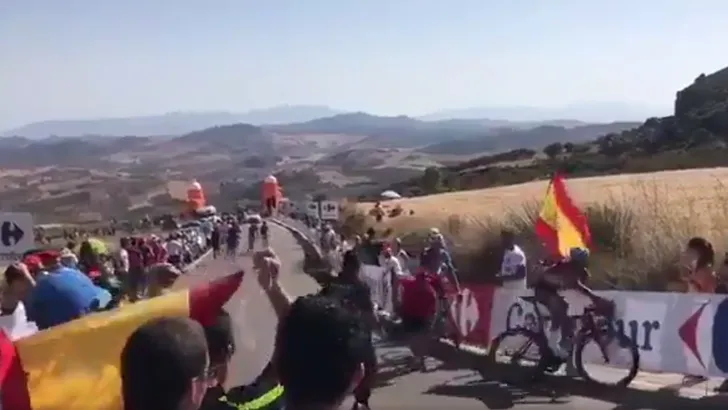 Man die Belkov van fiets duwde tijdens Vuelta was verstandelijk gehandicapt