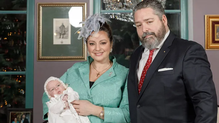 Imperial Christening of Prince Alexandre Georgievitch Romanov - Moscow