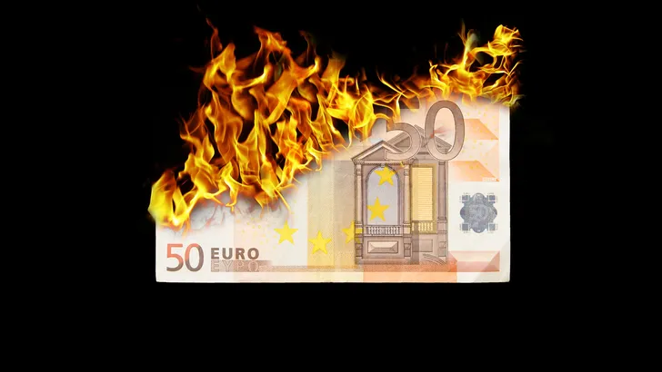 Brandend biljet