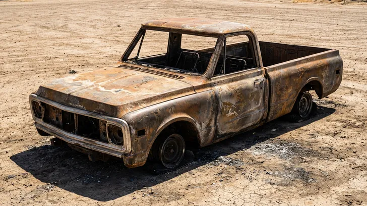 Alleenstaande moeder restaureert afgebrande Chevy C10 voor SEMA, maar stuit op vooroordelen