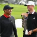 Ook Tiger Woods kijkt op tegen Ludvig Aberg