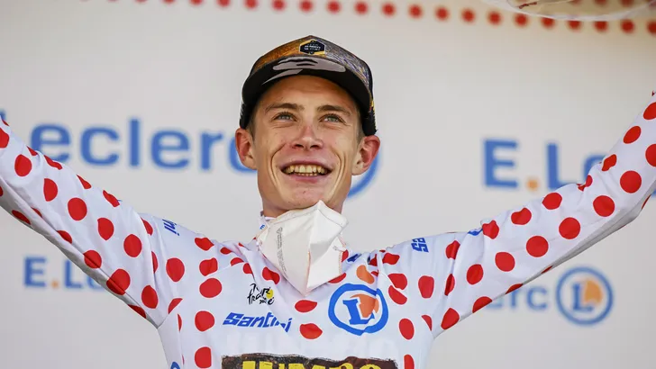 jonas vingegaard in de bollentrui