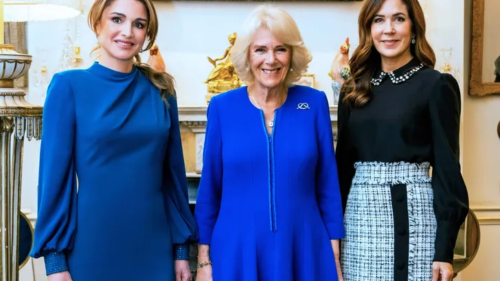 Camilla Hosts Afternoon Tea For Queen Rania &amp; Crown Princess Mary