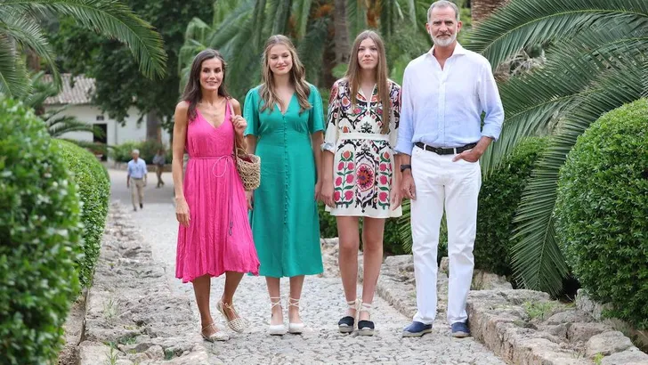 Royal Family Visit To Alfabia Gardens - Mallorca