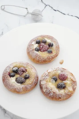 Broodjes lemon curd