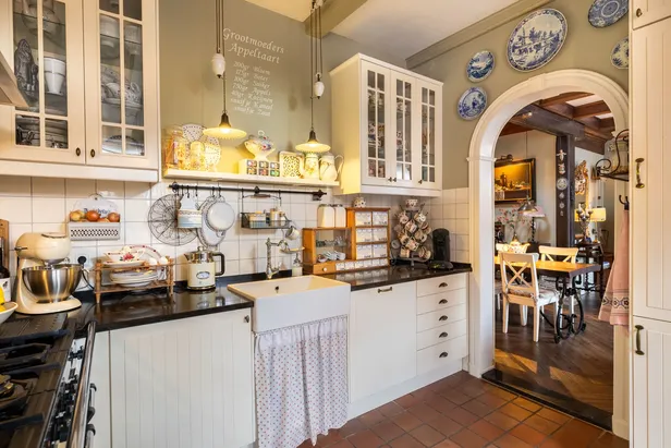 Gezellige, landelijke keuken in Friesland