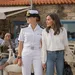 Letizia en Felipe bezoeken dochter Leonor op de marineschool