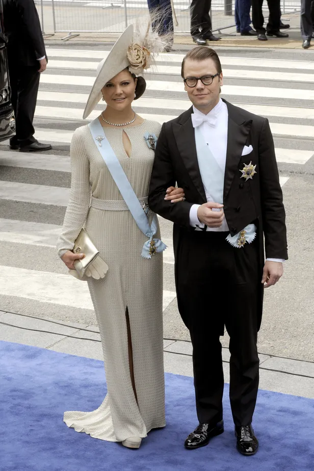Prinses Victoria tijdens de inhuldiging van koning Willem-Alexander in 2013. 