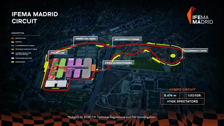 Eerste virtuele rondje F1 Madrid is hier (video)