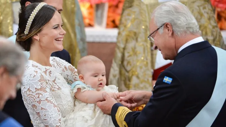 Lief bedankje van babyprins Alexander 