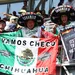 Fans uit Mexico die juichen voor Sergio Perez