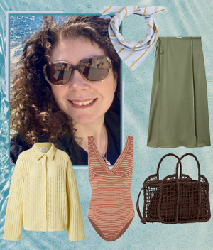 Van een goede zonnebril tot een heerlijk vestje: dit pakt Marie Claire's Managing Editor Saar in voor haar zomervakantie