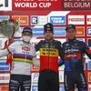 Van Aert de sterkste bij rentree Van der Poel: 'Mis nog wat hardheid, maar dat kan snel komen'