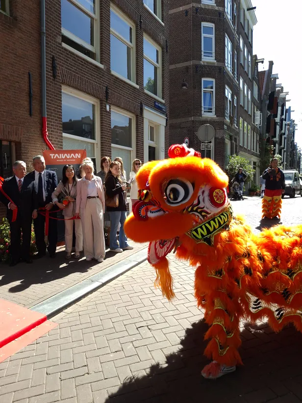 De opening van het Taiwan Tourist Information Center in Amsterdam