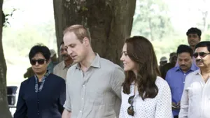 Zien: Prins William en hertogin Kate op safari en dit droeg Kate