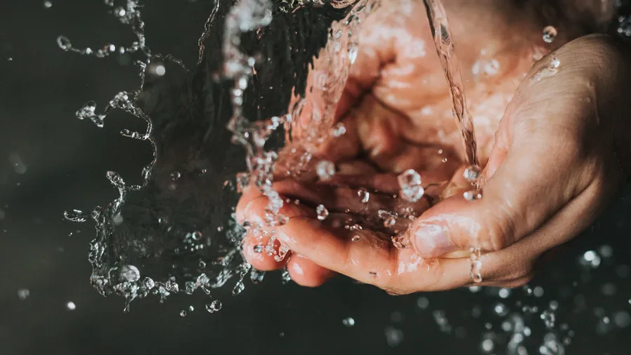 Handen wassen