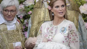 Zweeds Prinsesje Adrienne gedoopt 