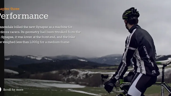 Digitaal kunstwerk: Cannondale Synapse Regenerated