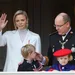 prinses Charlene en prins Allbert